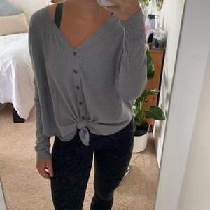 Urban Outfitters Out From Under Button Down Top
